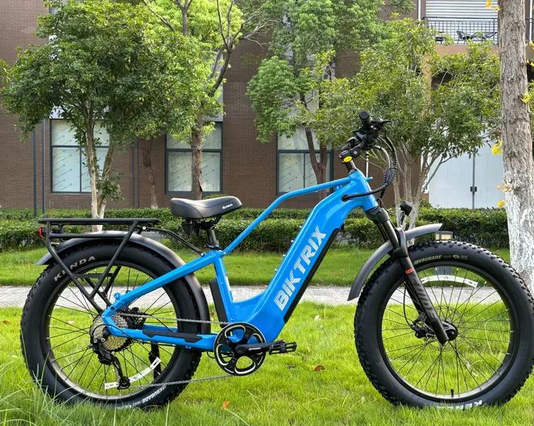 Красивый на вид, с современными компонентами.</p>
<p>Производитель Bictrix выпустил велосипед Bictrix Juggernaut Ultra Duo Pro