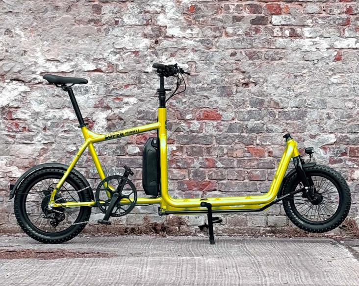 Немецкий грузовик с педалями! Электровелосипед Super Bicycles Super Mighty готовится к выходу этой осенью