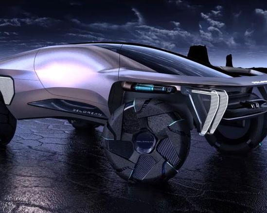 Самый футуристический концепт: Delorean показал рендеры Omega 2040