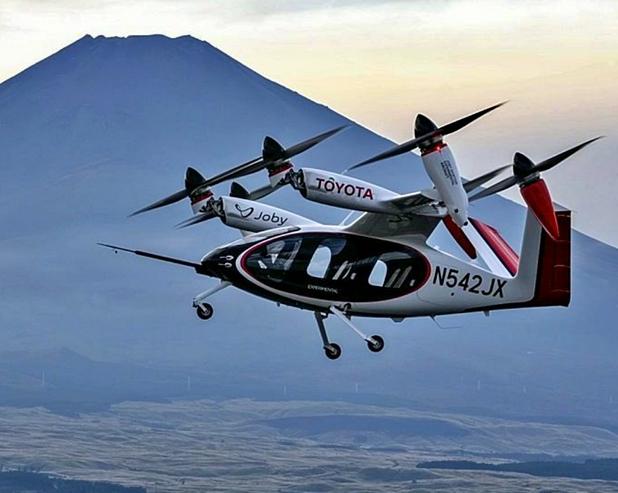 Toyota, совместно с Joby Aviation, представили летающее такси